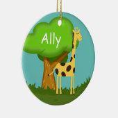 Niedliche Giraffe Keramikornament (Rechts)