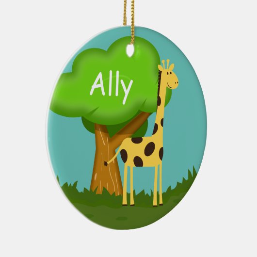 Niedliche Giraffe Keramikornament (Rechts)