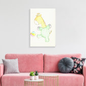 Niedliche Giraffe Leinwanddruck (Insitu (Wohnzimmer))