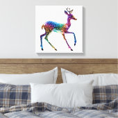 Niedliche Giraffe Leinwanddruck (Insitu (Schlafzimmer))