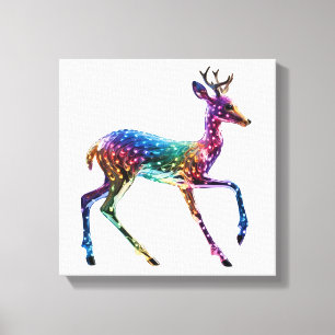 Niedliche Giraffe Leinwanddruck