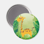 Niedliche Giraffe Magnet (Vorderseite/Rückseite)