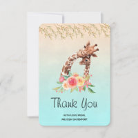 Niedliche Giraffe Mama & Baby