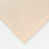 Niedliche Giraffe Mama & Baby Fleecedecke (Ecke)