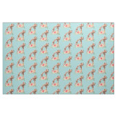 Niedliche Giraffe Mama & Baby Stoff (Fat Quarter (45,7 x 55,9 cm))