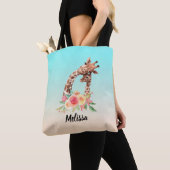 Niedliche Giraffe Mama & Baby Tasche (Von Nahem)