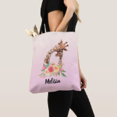 Niedliche Giraffe Mama & Baby Tasche (Von Nahem)
