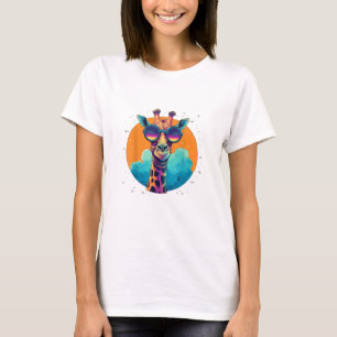 Niedliche Giraffe Männer Frauen Kinder _1 T-Shirt