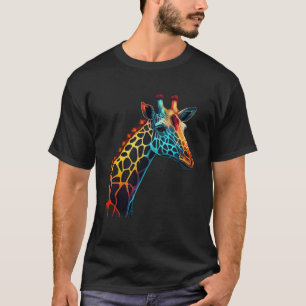 Niedliche Giraffe Männer Frauen Kinder T-Shirt