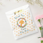 Niedliche Giraffe mit einem Blumenkranz Vielen Dan Geschenktütchen (Versiegelt)