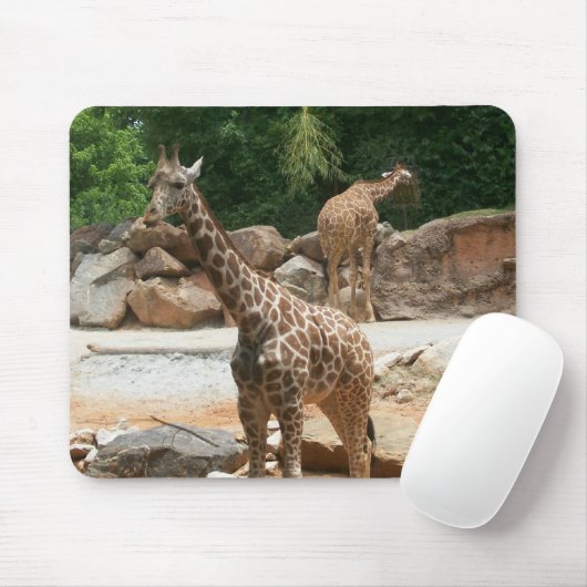 Niedliche Giraffe Mousepad (Mit Mouse)