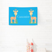 Niedliche Giraffe Munching Thunder_Cove Banner (InSitu)