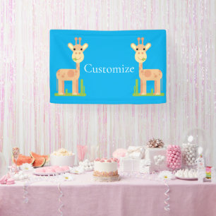 Niedliche Giraffe Munching Thunder_Cove Banner