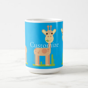 Niedliche Giraffe Munching Thunder_Cove Kaffeetasse