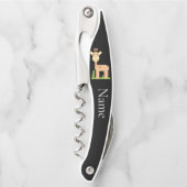 Niedliche Giraffe Munching Thunder_Cove Kellnermesser (Vorderseite)