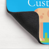 Niedliche Giraffe Munching Thunder_Cove Mousepad (Ecke)