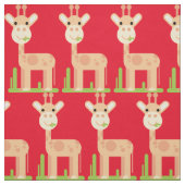 Niedliche Giraffe Munching Thunder_Cove Stoff (Muster)