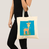 Niedliche Giraffe Munching Thunder_Cove Tragetasche (Vorderseite (Produkt))