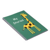 Niedliche Giraffe Notizblock (Rechte Seite)