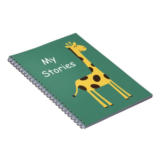 Niedliche Giraffe Notizblock (Rechte Seite)