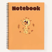 Niedliche Giraffe 💛 ✨ 🦒 Notizblock (Vorderseite)