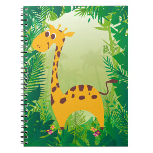 Niedliche Giraffe Notizblock