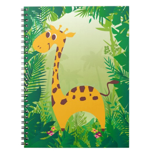 Niedliche Giraffe Notizblock (Vorderseite)