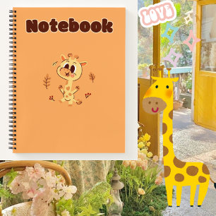 Niedliche Giraffe 💛 ✨ 🦒 Notizblock