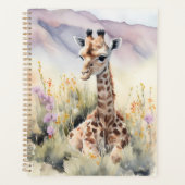 Niedliche Giraffe Planer (Vorderseite)