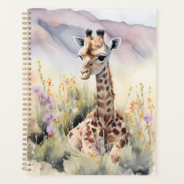 Niedliche Giraffe Planer