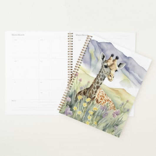 Niedliche Giraffe Planer (Anzeige)