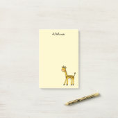 niedliche Giraffe Post-it Klebezettel (Auf Schreibtisch)