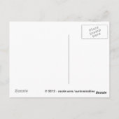 Niedliche Giraffe Postkarte (Rückseite)