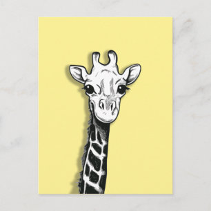 Niedliche Giraffe Postkarte