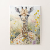 Niedliche Giraffe Puzzle (Vertikal)
