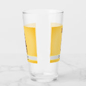 Niedliche Giraffe Safari Tierheim Name Gelbe Kinde Glas (Links)