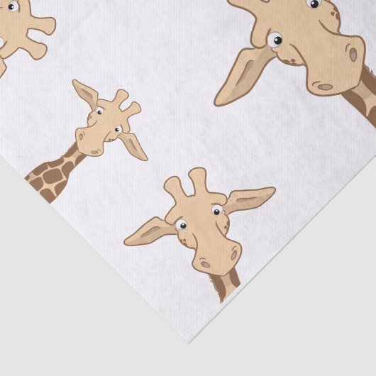 Niedliche Giraffe Seidenpapier (Ausschnitt)