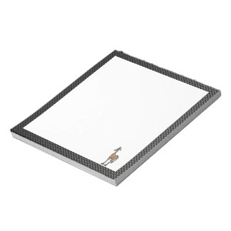 Niedliche Giraffe; Sleek Notizblock
