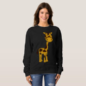 Niedliche Giraffe Sweatshirt (Vorne ganz)