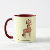 Niedliche Giraffe Tasse (Links)