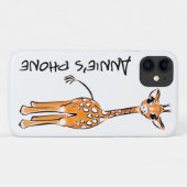 Niedliche Giraffe zeichnend Case-Mate iPhone Hülle (Rückseite (Horizontal))