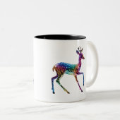 Niedliche Giraffe Zweifarbige Tasse (VorderseiteRechts)