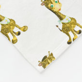 Niedliche Giraffen Fleece Blanket (Ecke)