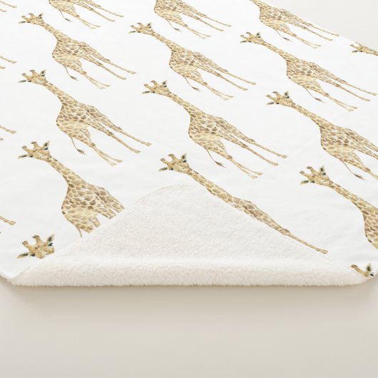 Niedliche Giraffen Sherpadecke (3/4)