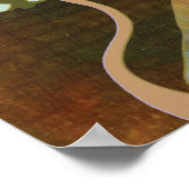 Niedliche Giraffenfamilie Poster (Ecke)