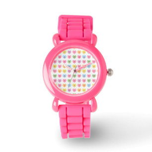 Niedliche Girl-Fun-Konversation Süßes Herz Armbanduhr