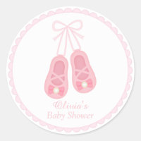 Niedliche Girl Shoes Ballerina Baby Duschmarken