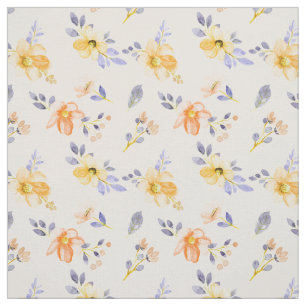Niedliche Girlanfarben-Blume Blumenmuster  Stoff