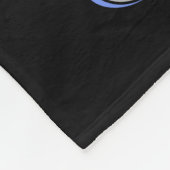 Niedliche Girls Be Wild und frei dekoratives Pferd Fleecedecke (Ecke)