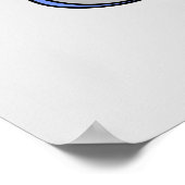 Niedliche Girls Be Wild und frei dekoratives Pferd Poster (Ecke)